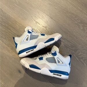Jordan 4 Military Blue Size